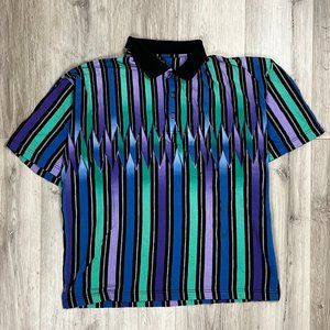 Bijou Vintage Multicolour Large Polo Shirt